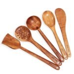 Premium Wooden Cooking Spoon Set – Eco-Friendly Handmade Kitchen Ladles